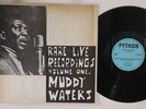 LP MUDDY WATERS Rare Live Recordings Volume One PLPBB901 	PYTHON UK Vinyl