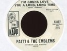 Patty & The Emblems I'm Gonna Love You A Long Time - Kapp Promo Northern Soul 45