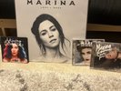 MARINA and the Diamonds LOVE + FEAR Black/White Colour Vinyl 2 LP Record Bundle