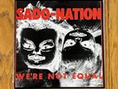 Sado-Nation We're Not Equal LP Brainstem Records 1983 Wipers Poison Idea Lockjaw