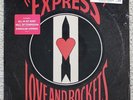 LOVE AND ROCKETS - EXPRESS VINYL LP SEALED 1st PRESS 1986 ORIG HYPE STICKER