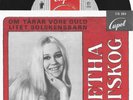 RARE 1970  SWEDEN AGNETHA FALTSKOG ( ABBA  )  PS SINGLE - OM TARAR VOR GULD