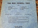 Bud Powell The Bud Powell Trio Vinyl LP Original Pressing Royal Roost