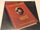 Waylon Jennings-A Man Called Hoss MCA-42038 1987 LP Autographed rare