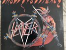 Slayer ‎Show No Mercy LP 1983 Tan Metal Blade ‎1st Pressing w/Insert