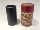 EDISON FRENCH CYLINDER / MATCHING LID- GARDE REPUBLICAINE- LE CORSO BLANC