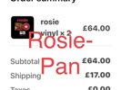 Rosé Rosie Apple Red Vinyl LP PRESALE