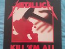 METALLICA Kill 'Em All OG MEGAFORCE MRI 069 LP Vinyl Album Record VG/VG+