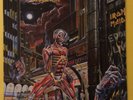 IRON MAIDEN SOMEWHERE IN TIME VINYL LP ALBUM EMI EMC3512 EX/EX