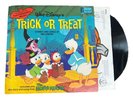 Walt Disneys Trick Or Treat 1974 Vinyl LP Disneyland Record & Masks Halloween