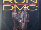 Run DMC Faces/Back From Hell LP signed by Darryl DMC McDaniels Vinyl Autographed
