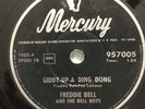 FREDDY BELL & THE BELL BOYS 78 rpm Netherlands Merc.957005: GIDDY-UP-A-DING DONG