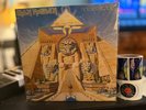 Iron Maiden - Powerslave - 1984 US Capitol Records - Metal Vinyl LP - Inner - EX