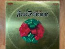 Jose Feliciano Self Titled Feliz Navidad LP RCA Christmas + Shrink VG+