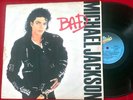 MICHAEL JACKSON - BAD - LYRICS SLEEVE - URUGUAY