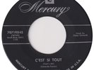 TIBBY EDWARDS “C'est Si Tout (That's All)” MERCURY (1955)