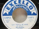 R&B GROUP VOCAL GLADIOLAS SHOOP SHOOP SAY YOU'LL BE MINE EXCELLO 2136 SAMPLE M-