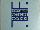 NEW ORDER MOVEMENT VINYL LP FACTORY UK 1981 1ST PRESS A2/B2 EXC PRO CLEANED