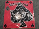 Motorhead Ace Of Spades Shaped Picture Disc limited ed. Rsd 2020