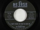 70s Soul 45 - Manhattans - I Can't Stand For You To Leave Me - DeLuxe VG++
