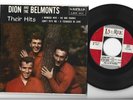 DOOWOP 45 -  E.P. W/ PIC COVER- DION AND THE BELMONTS - THEIR HITS- HEAR -LAURIE