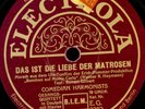 COMEDIAN HARMONISTS Das ist die Liebe der Matrosen/ ..Wind weht Schellack  S8681