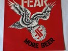 Fear, More Beer, 12” Vinyl, 1985, Insert, Newspaper Review And Ad, Punk, Hype