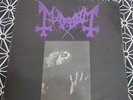 MAYHEM Live In Leipzig LP 1993 INSERT BLACK METAL