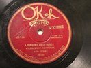COUNTRY WILLIAMSON BROTHERS & CURRY Lonesome Road Blues OKEH 45146  VV-
