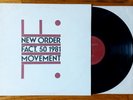 New Order Movement LP 1982 FACT. 50 Inner New Wave Burgundy READ DESCRIPTION