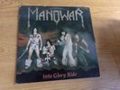 LP RECORD ALBUM MANOWAR INTO GLORY RIDE