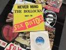 Sex Pistols Never Mind The Bollocks vinyl 1977 SPOTS 001 LP, Single & Poster VG+