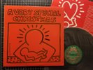 A VERY SPECIAL CHRISTMAS LP 1987 w/ INNER U2 Madonna KEITH HARING Sting RUN DMC