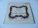 UK COLUMBIA SAX 2335 MOZART PIANO CONCERTOS FISCHER  LP 1960 STEREO TURQUOISE