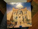 Powerslave Colored VINYL  LP + Insert Excellent Iron Maiden