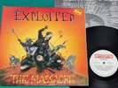 The Exploited - The Massacre Brazil 1st press lp 1994