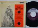 VELVETS That Lucky Old Sun +3 RARE UK EP 45 doo wop Tonight / Spring Fever HEAR