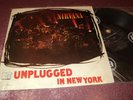 NIRVANA UNPLUGGED IN NEW YORK LP IMPORT ECUADOR GEFFEN LABEL 1994 VG