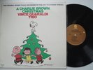 A CHARLIE BROWN CHRISTMAS Vince Guaraldi FANTASY soundtrack 70s press vinyl LP