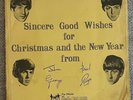 BEATLES RARE 1963 UK CHRISTMAS MESSAGE WITH SLEEVE