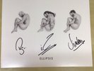 SIGNED-BIFFY CLYRO-LP-ELLIPSIS-AUTOGRAPHED BY THREE-MINT/M/UNPLAYED