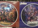 Set Of 2 Marvel Avengers Vinyl LP Picture Discs Soundtrack Alan Silvestri Music