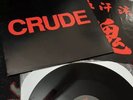 CRUDE S/T Lp 1998 Bloodsucker Records GISM Death Side Mustang Gauze Rare Punk OG