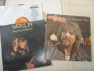 WAYLON JENNINGS PAIR (2) VINTAGE 70'S US COUNTRY LPs ramblin... & dreaming...