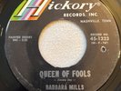BARBARA MILLS Queen Of Hearts / Take Your Time Hickory 1323 Northern Soul 45 VG+