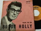 Ultra rare Buddy Holly EP You're The One Coral EPC 94706 Holland VG/VG+