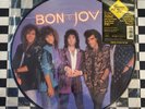 Slippery When Wet LP by Bon Jovi vinyl picture disc limited edition 1986 VG+
