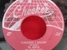EL RAYS Darling I Know 45 rpm (1954) Checker 794 DOO WOP VG+
