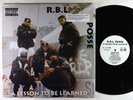 R.B.L. Posse - A Lesson To Be Learned LP - Rightway Productions VG++ Shrink
