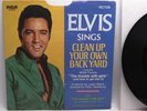 Elvis Presley - Clean Up Your Own Backyard / Fair (45 RPM vinyl Picture Sleeve)